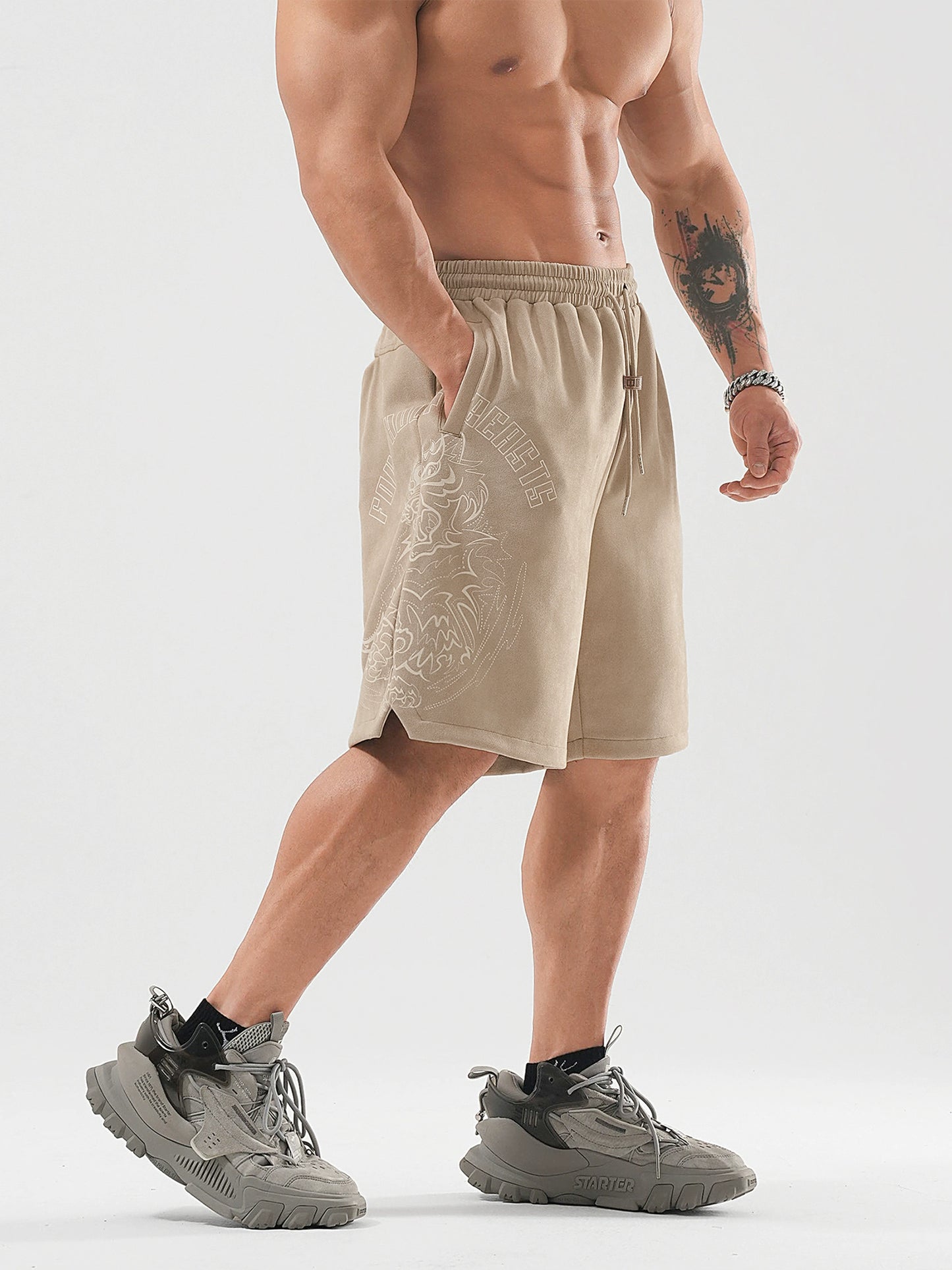 Mens Workout Comfort Shorts
